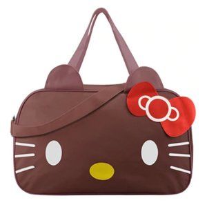 Hello Kitty Chocolate Weekender Tote Duffle Bag